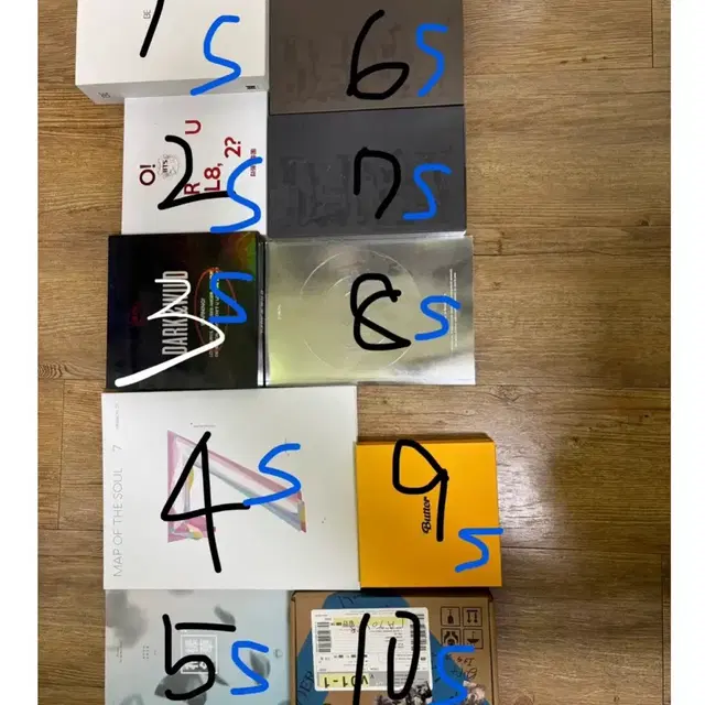 방탄소년단 앨범 개당 0.15