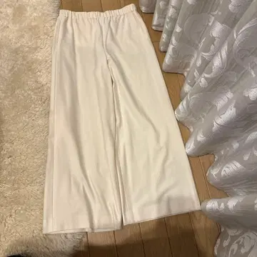 Theory 화이트 와이드 팬츠 P