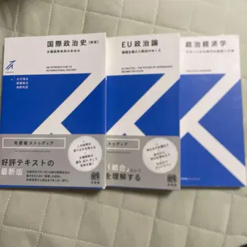 국제정치사 EU정치론 정치경제학 3권 세트