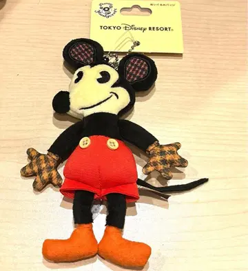 미키 핸디크라프트 인형 배지