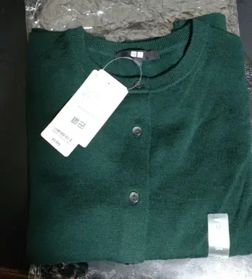 유니클로 가디건. 여성용 M GREEN