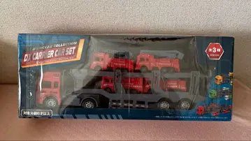 일하는 자동차 컬렉션 DX 캐리어카 세트 소방차 세트