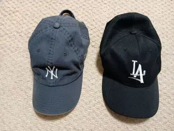 NY 양키스 & LA 다저스 캡 2세트