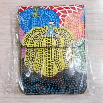 쿠사마 야요이 호박 스마트폰 숄더 인조 가죽 미사용