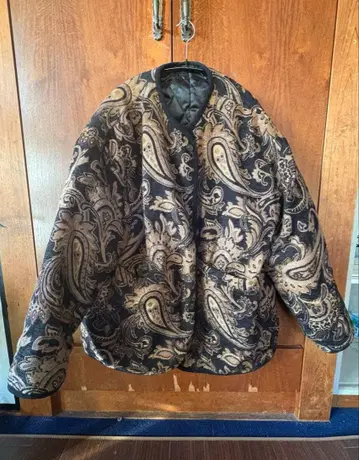 antica 페이즐리 고블랑 퀼팅 자켓