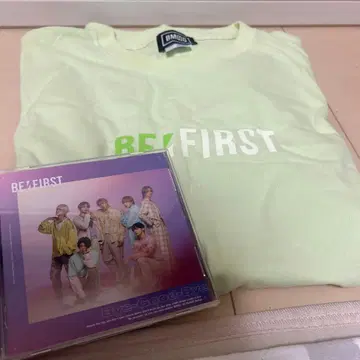 BE:FIRST 긴팔 T셔츠와 CD 세트