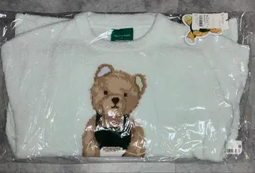 젤라피케 스벅 보더 롱 팬츠 풀오버 민트 그린 세트