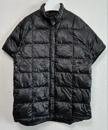 몽벨 반팔 다운 자켓 블랙