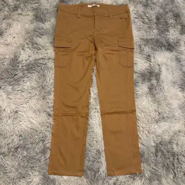 style com 사이즈 11(L) 베이지 슬림핏 카고 팬츠
