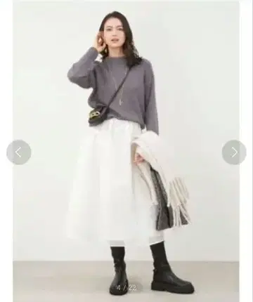 [ 새상품 ] 미라 오웬 그레이 니트