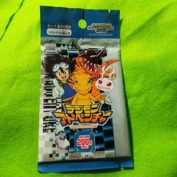 디지몬 어드벤처 카드 팩 10장입