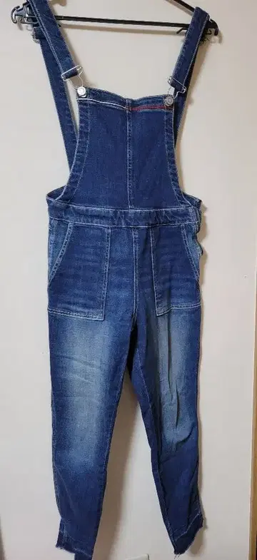 타미힐피거 데님 블루 살로펫 앞면 지퍼 달린 4