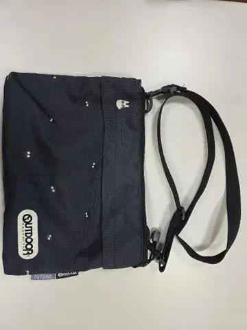 OUTDOOR 토토로 디자인 사코슈 네이비 까만 아기 요정