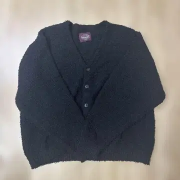 포근포근 블랙 가디건