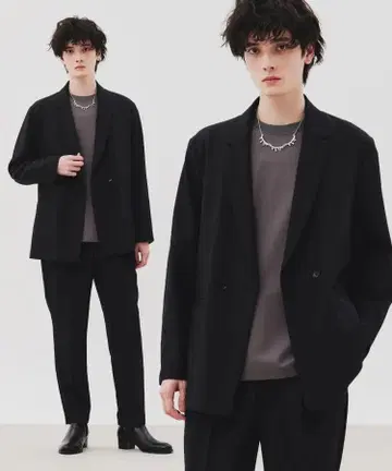 tk.TAKEO KIKUCHI 다케오 키쿠치 모듬 셋업 블랙