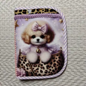 푸들 토이 푸들 멀티 케이스 핸드메이드
