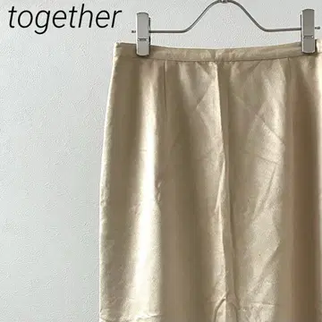 together 롱 스커트 머메이드 레이스업 스웨이드조 빅