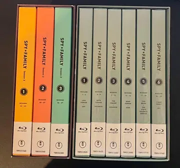 스파이 패밀리 season1,2 초회 생산 한정판 Blu-ray 전권