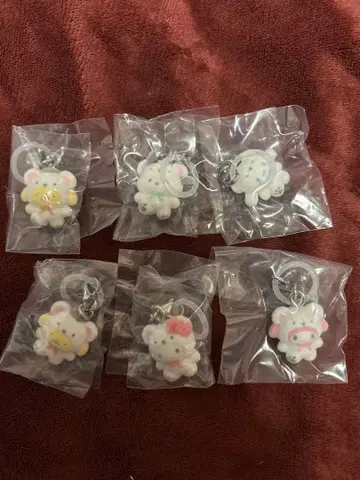 산리오 메지루시 액세서리 포근포근 스노우