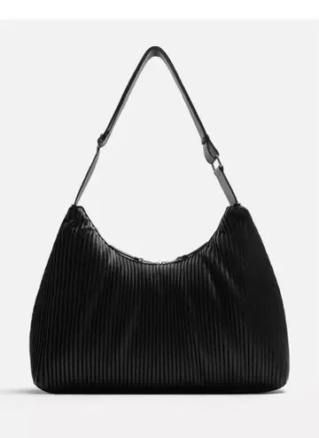 ZARA 플리츠 숄더백 택 포함 미사용 새상품