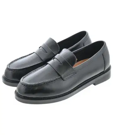 24.5cm adam et ROPE 블랙 가죽 로퍼