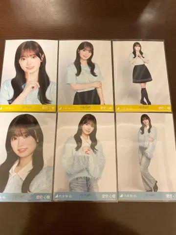 노기자카46 아타고 신쿄 쿠보 시오리 졸업 콘서트 6종 컴프 브로마이드