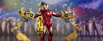 핫토이즈 아이언맨 마크4 건틀렛 세트