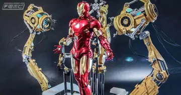 핫토이즈 아이언맨 마크4 건틀렛 세트