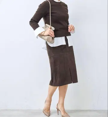 WONDER RIB 크루넥 풀오버