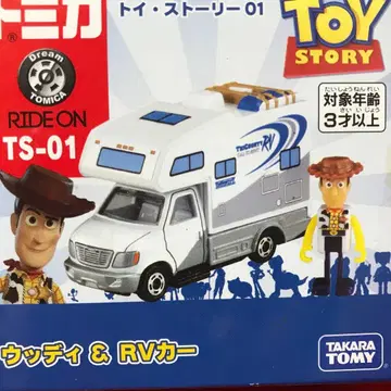토미카 토이 스토리 우디 & RV카 드림토미카 라이드온