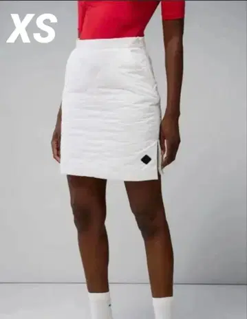 [ 새상품 ] J.LINDEBERG 스커트 퀼팅 다운 xs