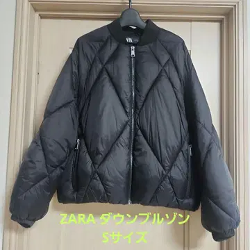 [ 새상품급 ] ZARA 블랙 다운 자켓 S 사이즈