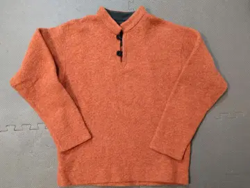 mont-bell 오렌지 울 상의 M