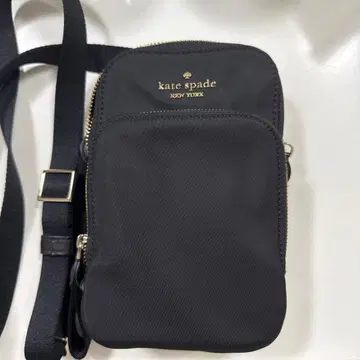 kate spade 블랙 스마트폰 숄더백