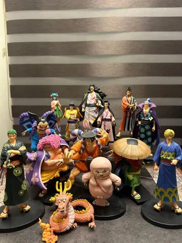 원피스 와노쿠니 피규어 14개 세트