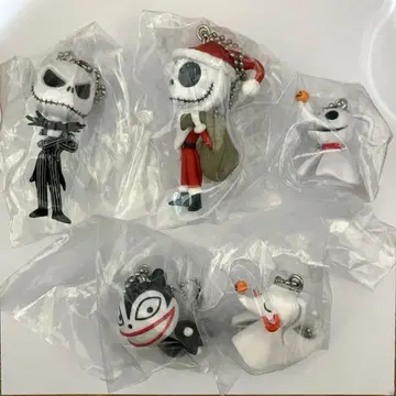 나이트메어 비포 크리스마스 캡슐 토이 전 5종 세트 컴플리트