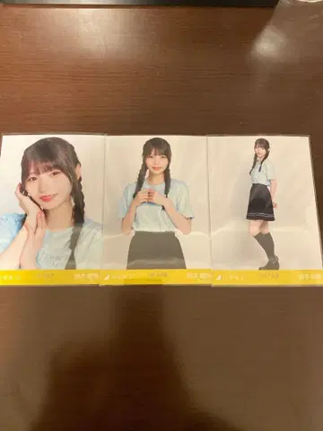 노기자카46 브로마이드 쿠보 시오리 졸업 콘서트 T 컴프 오카모토 히나