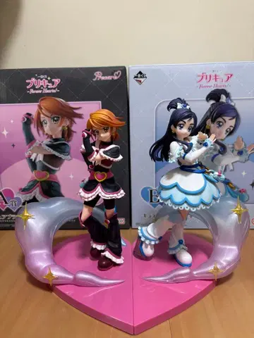 프리큐어 제일복권 큐어 블랙 큐어 화이트