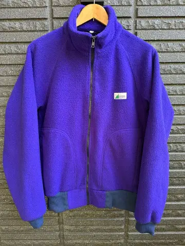 MEC 플리스 자켓 캐나다제 빈티지 M 블루
