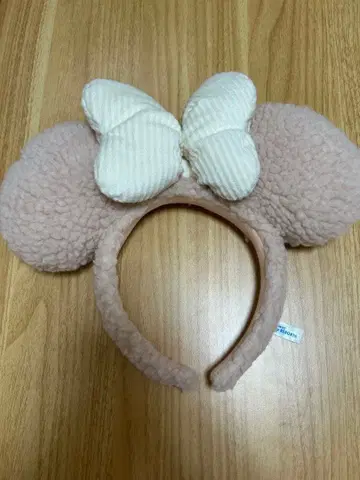 미키 귀 머리띠 베이지