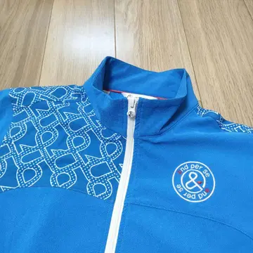 and per se 앤퍼시 골프 자켓 하이넥 블루 계열 L