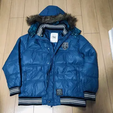 RUSS K 다운 자켓 짙은 블루 XL