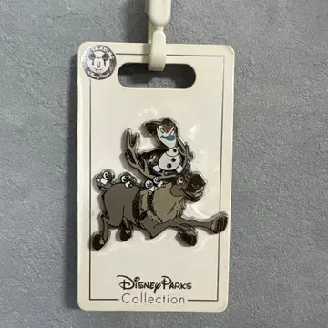 디즈니 파크 컬렉션 올라프와 스벤 핀 배지