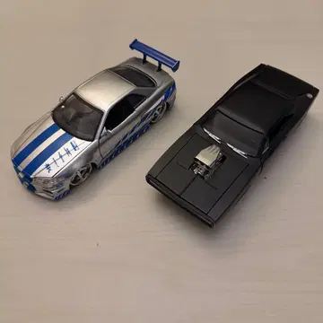 Jada 와일드 스피드 Fast & Furious 1/24 2대 세트