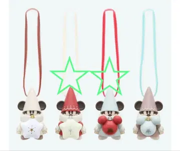 릴린린 2025 캡슐 토이 디즈니 크리스마스 빨간색 스카이블루