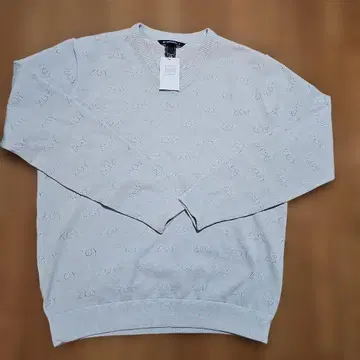 최신 이번 시즌 그레이 ZOY V넥 니트 사이즈 3