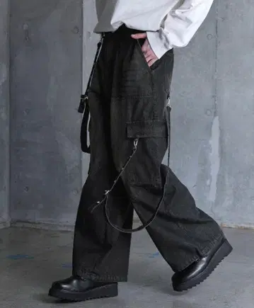 SERACE 데님 카고