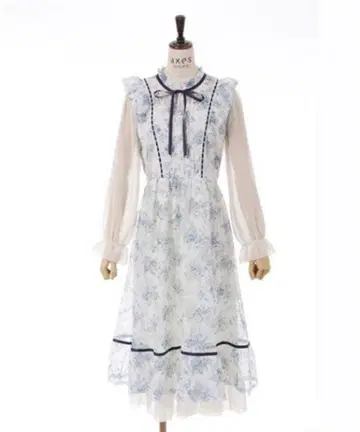 axesfemme 플로럴 레이스 원피스