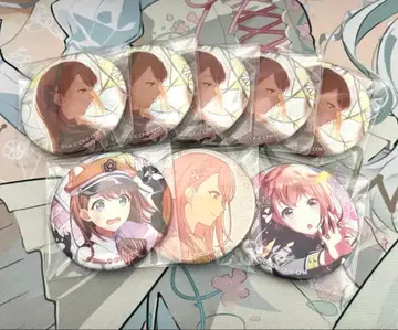 하나사토 미노리 글리터 캔뱃지 세트