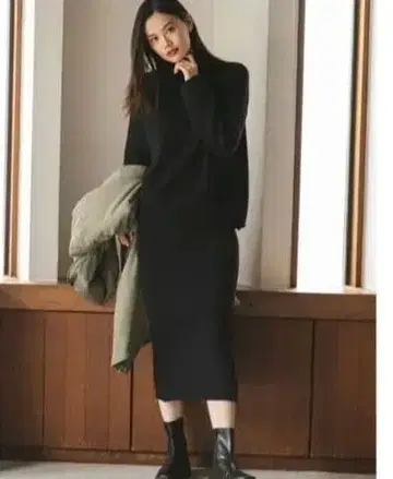 fifth, 피프스 상품명: 퍼프 하이 니트 셋업